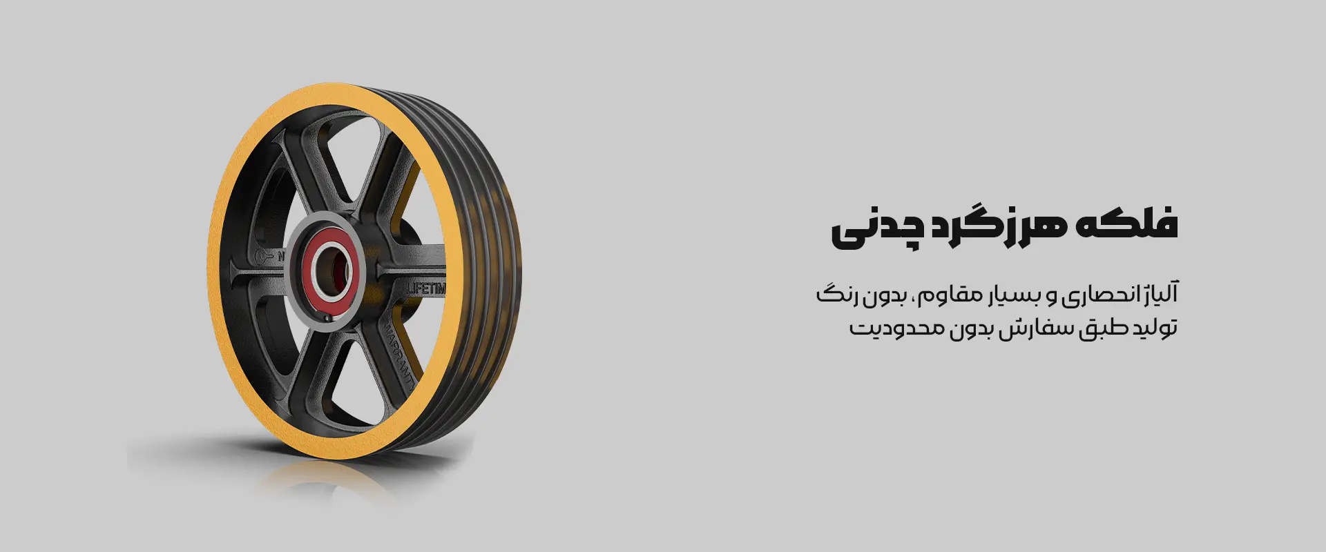 فلکه هرزگرد چدنی